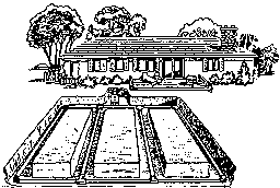 Figure 1. Typical Lay-out of Septic Tank Tile Bed System